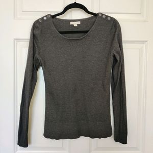 Gray New York & Company Sweater
